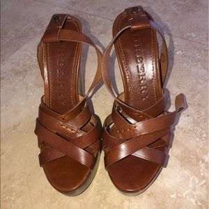 Burberry wedges high heels